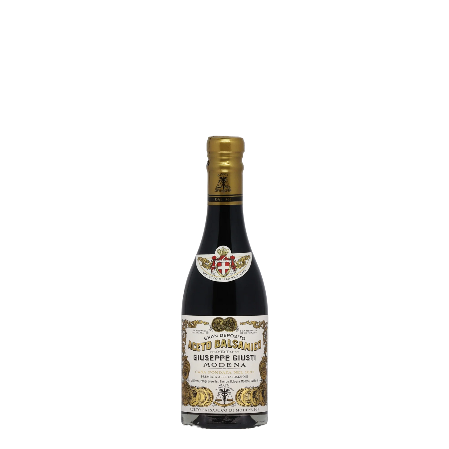 Guisti Aceto Balsamico di Modena 2 Goldmedaillen 0.25l Acetaia Giusti Aceto - Feinkost