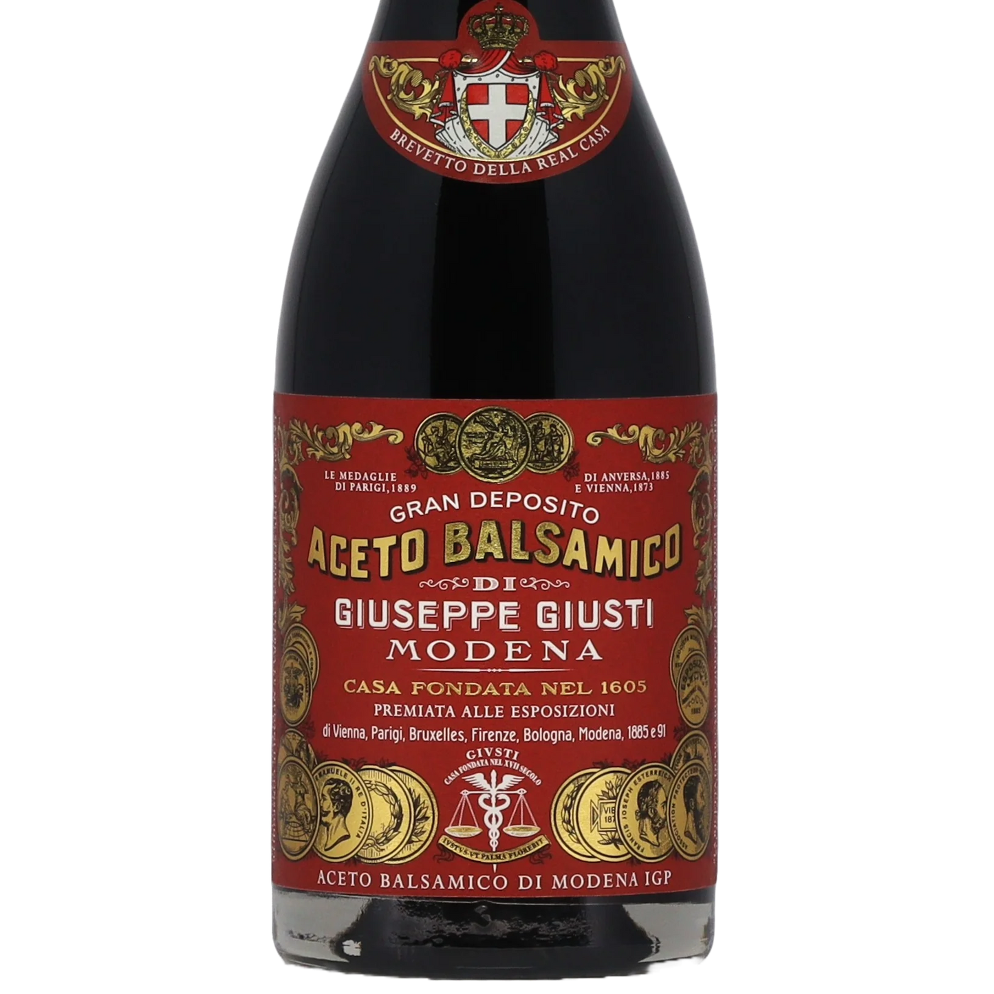 Guisti Aceto Balsamico di Modena 3 Goldmedaillen 0.25l Acetaia Giusti Aceto - Feinkost