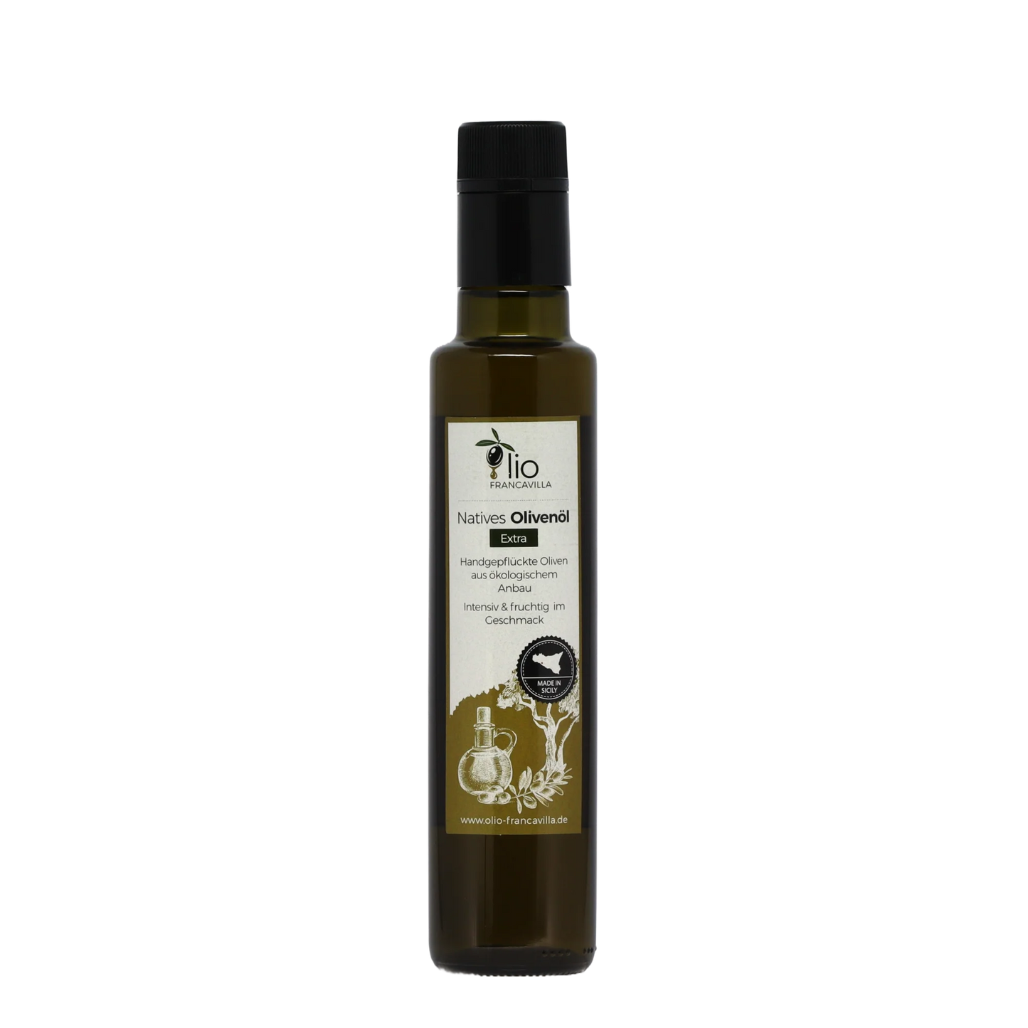 Natives Olivenöl extra 0,5L Olio Francavilla Feinkost - Italien - Olivenöl