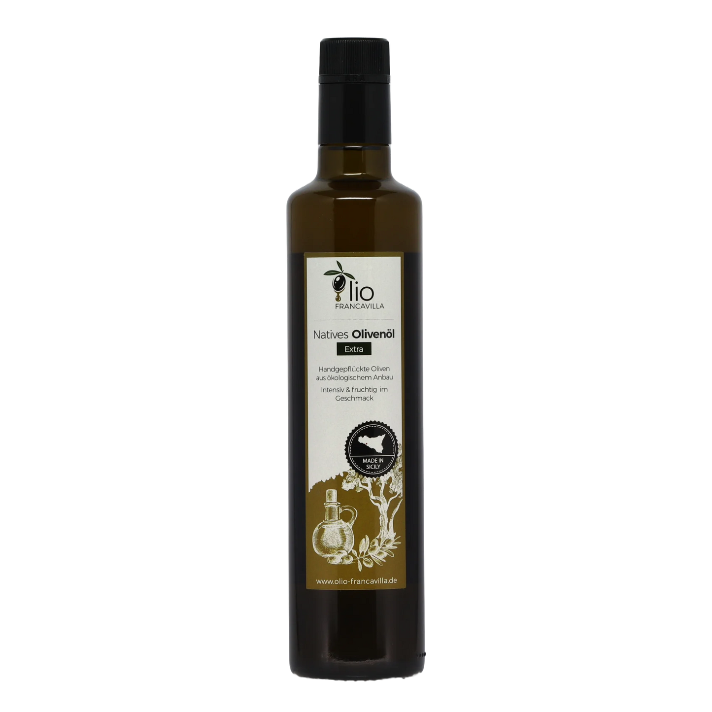 Natives Olivenöl extra 0,75L Olio Francavilla Feinkost - Italien - Olivenöl