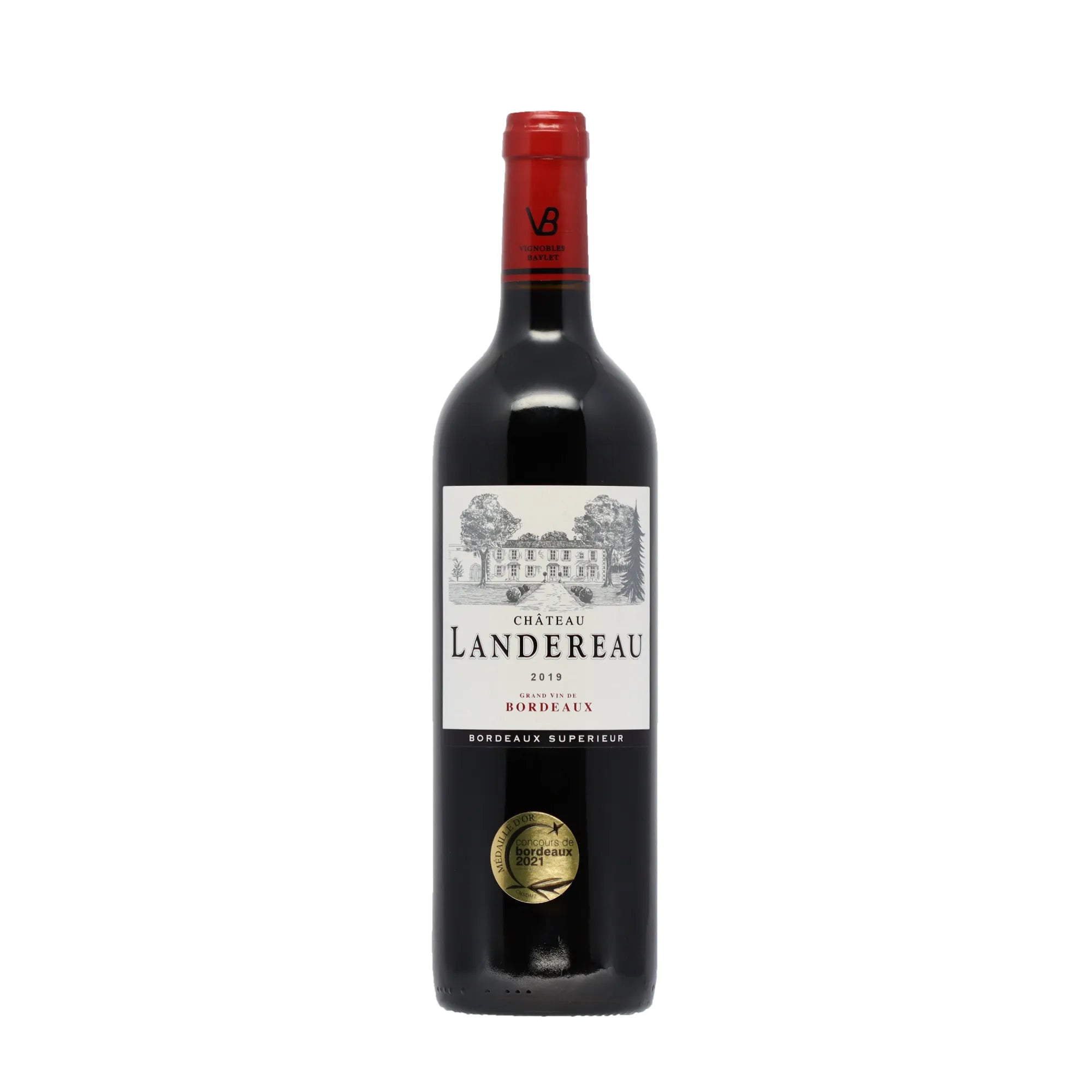 Bordeaux Superieur Rouge Vinitesse 2019 Château - - Onlineshop AOC Landereau