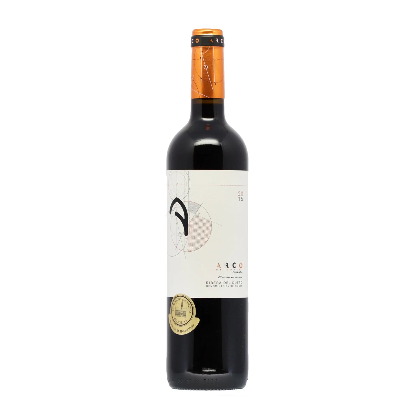 Crianza 2015 Bodegas Arco de Curiel Rotwein - Spanien - Wein