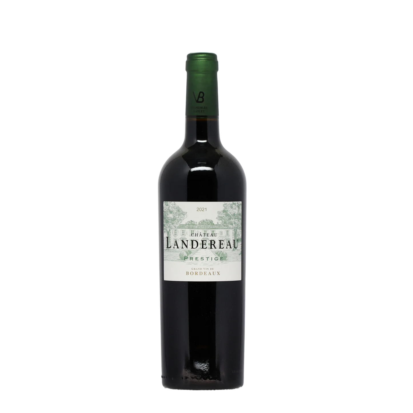 Bordeaux Prestige Rouge AOC 2021 Château Landereau Bordeaux - Frankreich - Rotwein - Wein