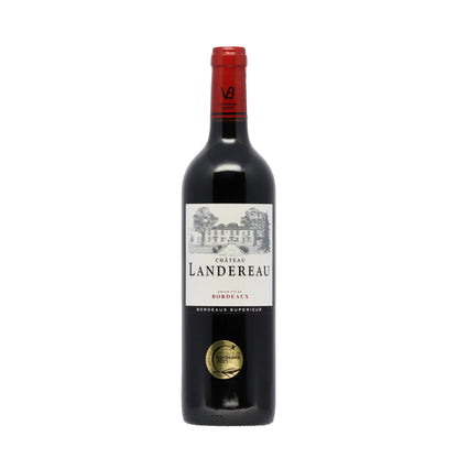 Bordeaux Superieur Rouge AOC 2021 Château Landereau Bordeaux - Frankreich - Rotwein - Wein