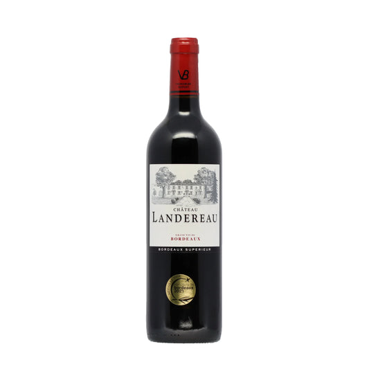 Bordeaux Superieur Rouge AOC 2021 Château Landereau Bordeaux - Frankreich - Rotwein - Wein
