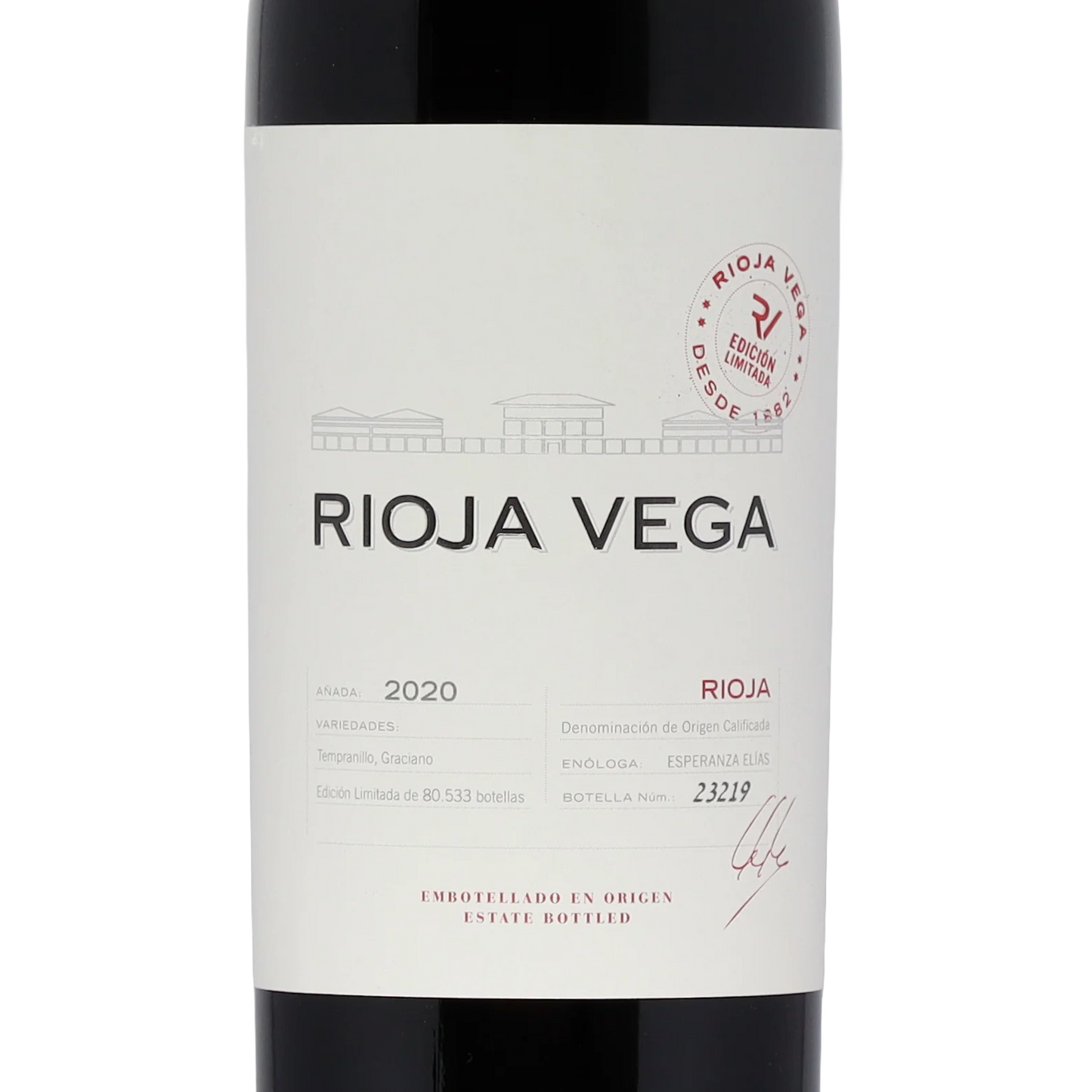 Crianza Edición Limitada 2020 Rioja Vega Rioja - Rotwein - Spanien - Wein