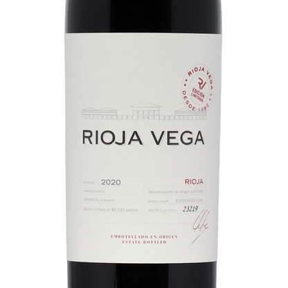 Crianza Edición Limitada 2020 Rioja Vega Rioja - Rotwein - Spanien - Wein