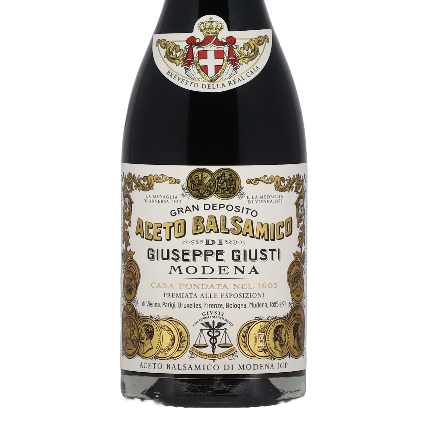 Guisti Aceto Balsamico di Modena 2 Goldmedaillen 0.25l Acetaia Giusti Aceto - Feinkost