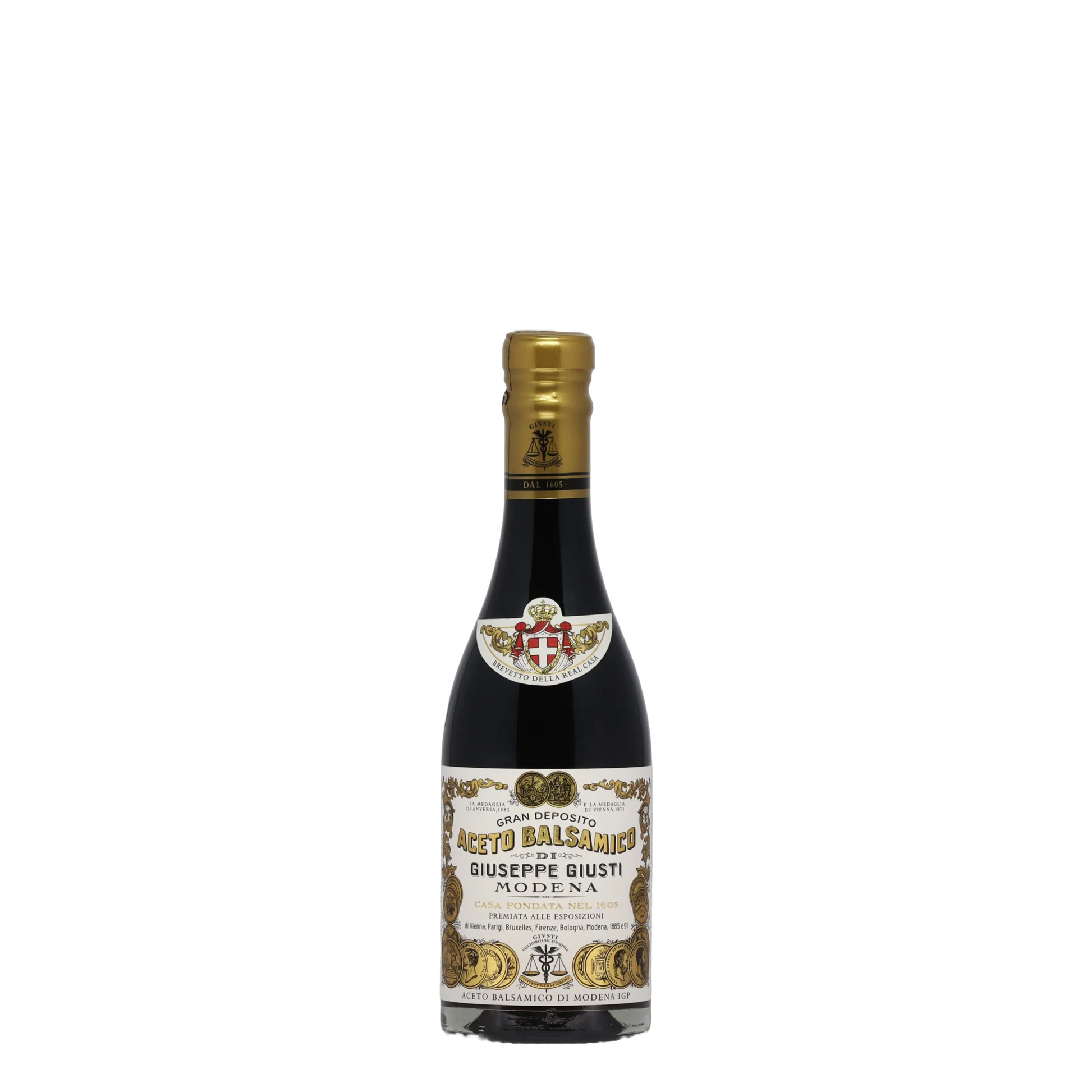 Guisti Aceto Balsamico di Modena 2 Goldmedaillen 0.25l Acetaia Giusti Aceto - Feinkost