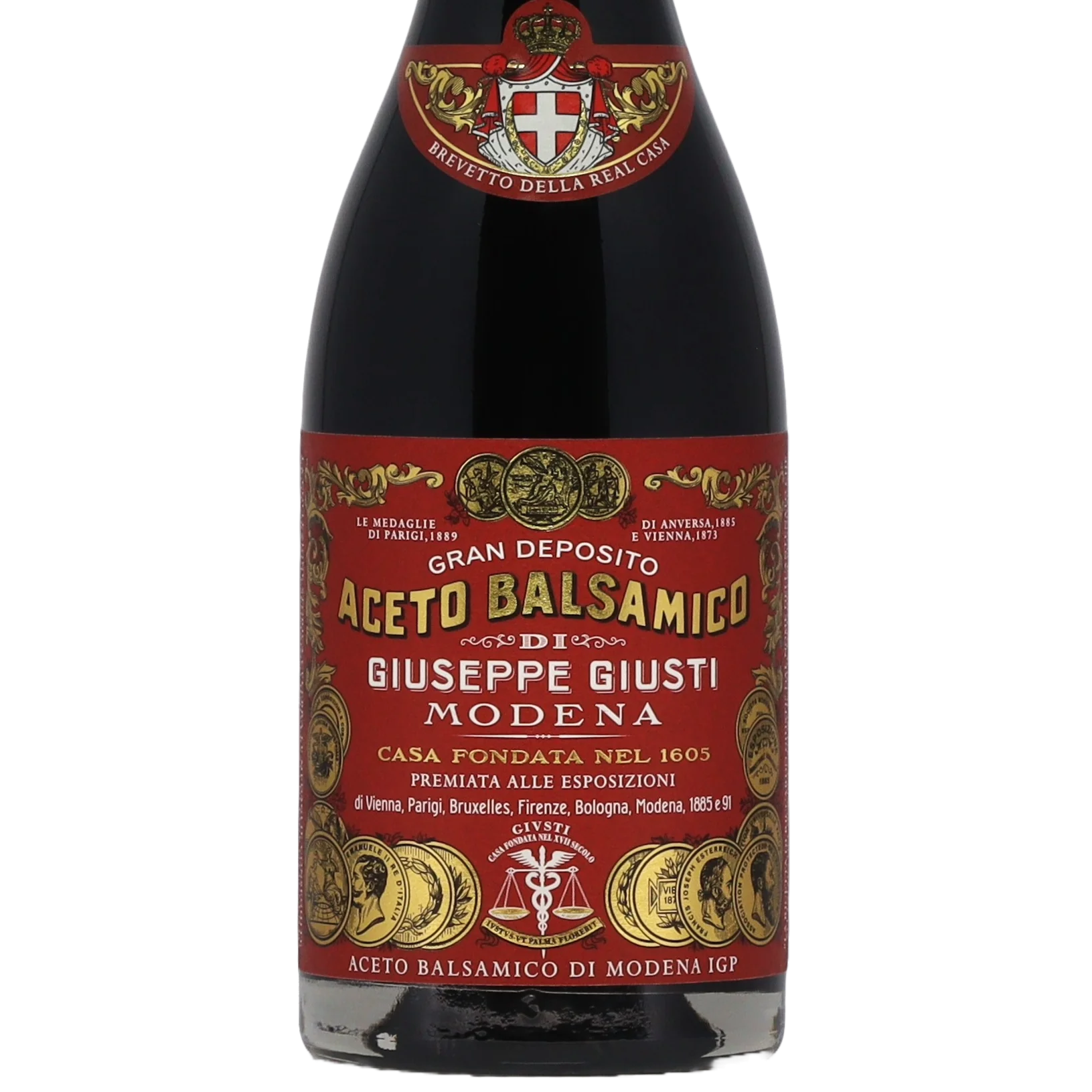 Guisti Aceto Balsamico di Modena 3 Goldmedaillen 0.25l Acetaia Giusti Aceto - Feinkost