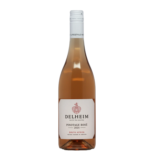 Pinotage Rosé 2024 Delheim Roséwein - Südafrika - Wein