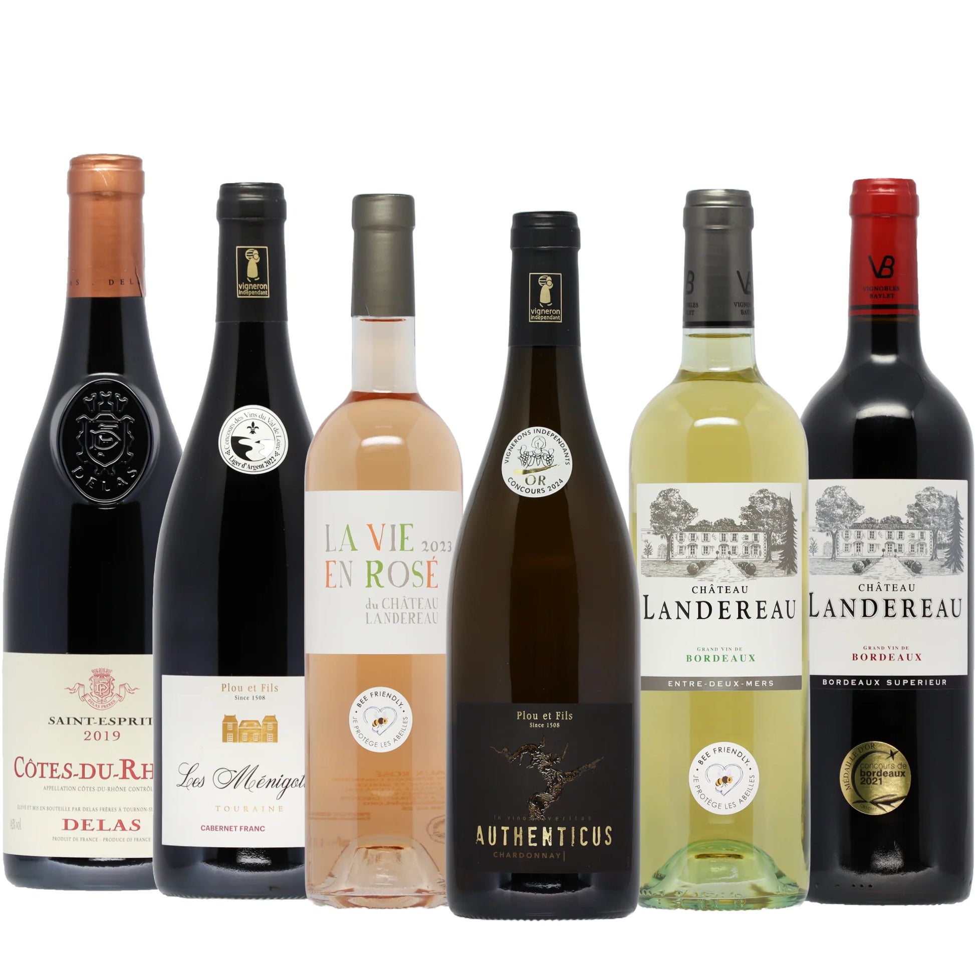 Probierpaket Frankreich Vinitesse Onlineshop Bordeaux - Frankreich - Paket - Roséwein