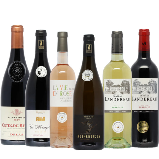 Probierpaket Frankreich Vinitesse Onlineshop Bordeaux - Frankreich - Paket - Roséwein