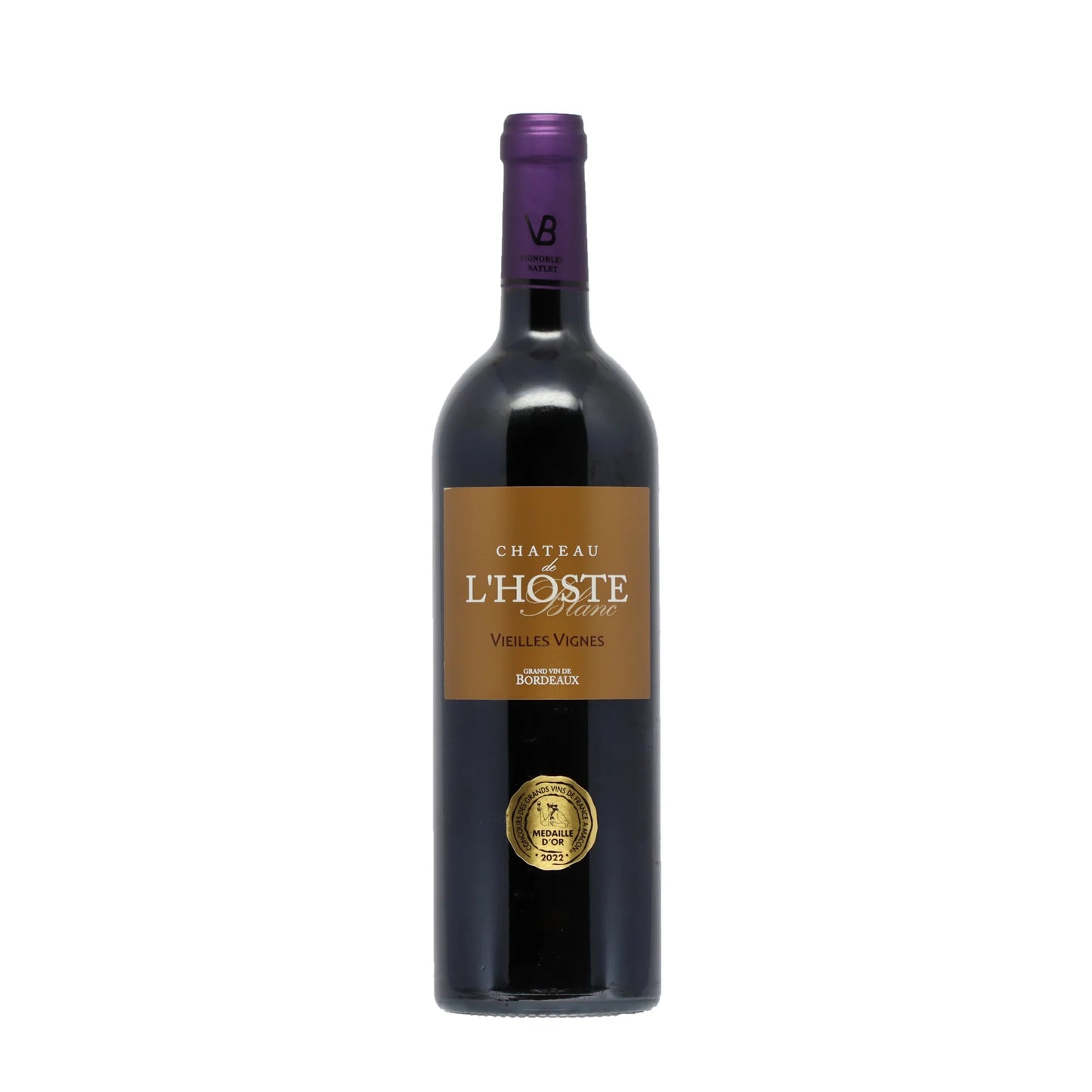 Vieilles Vignes Bordeaux Rouge AOC 2020 Château de l’Hoste Blanc Bordeaux - Frankreich
