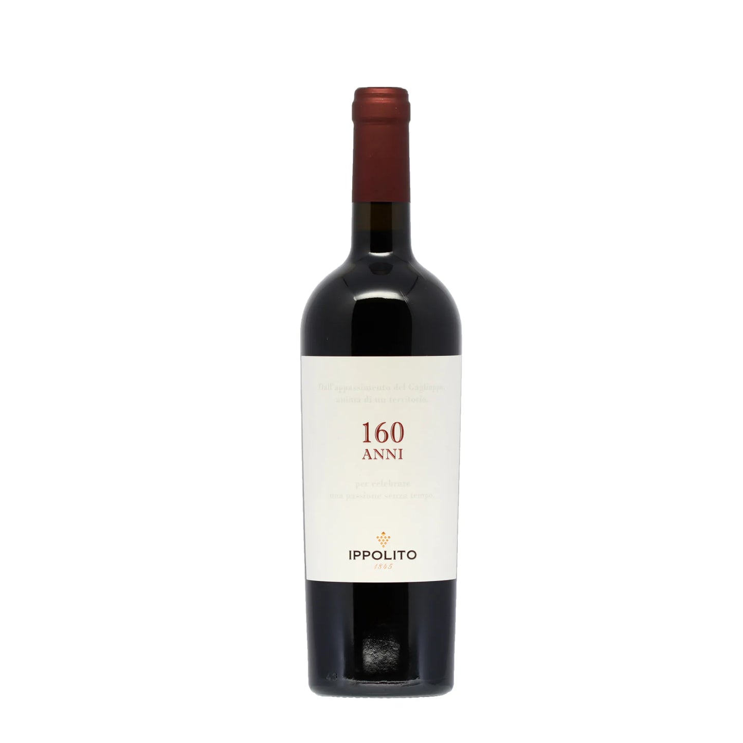 160 Anni 2018 Ippolito 1845 Italien - Rotwein - Wein