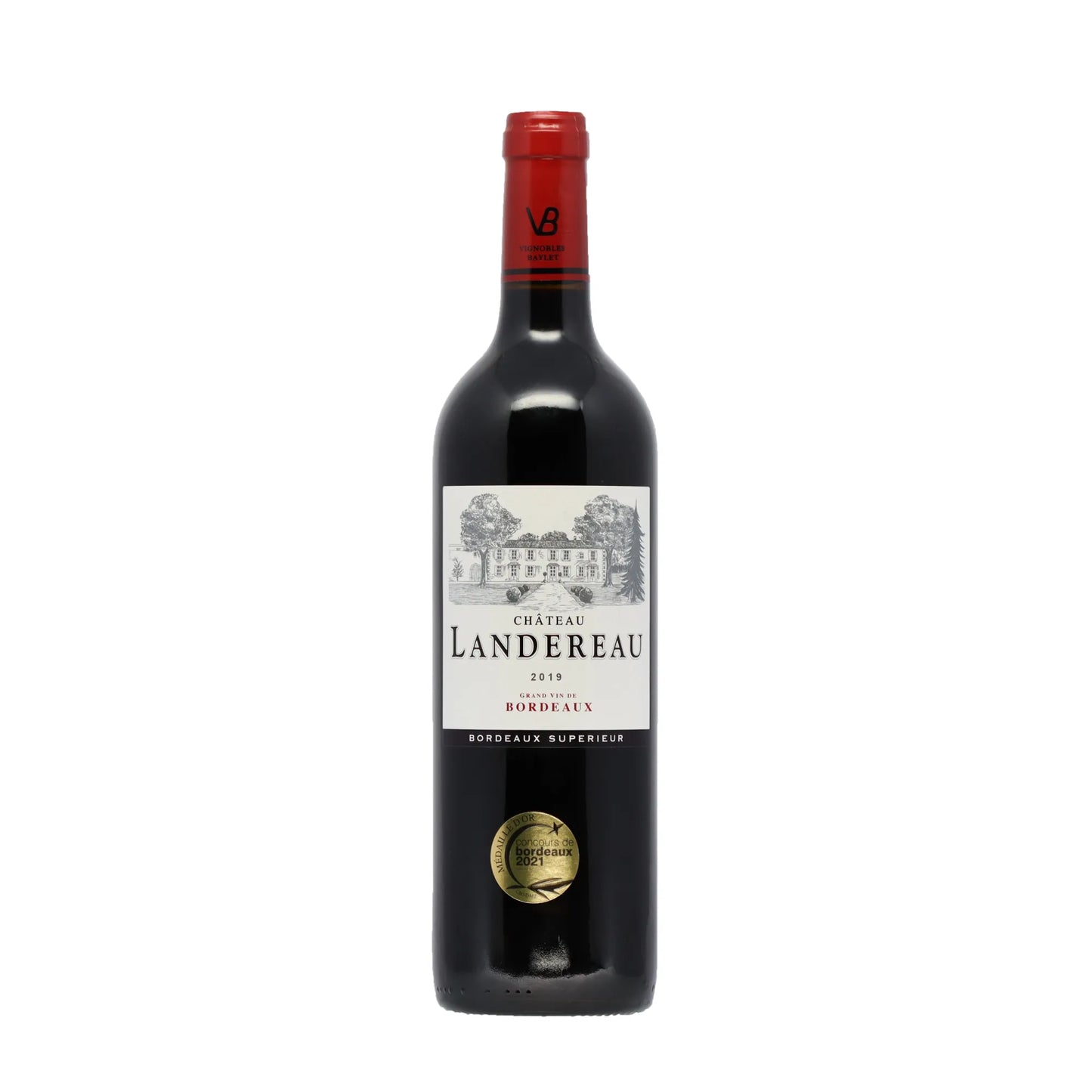 Vinitesse Landereau AOC Onlineshop Bordeaux - Rouge Superieur - 2019 Château